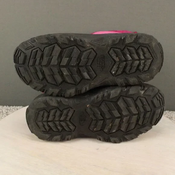 North Face Boots Kids 5 Pink Alpenglow Insulated Waterproof Winter Snow - Picture 9 of 12